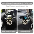 thumbnail image 5 of Renewold Stylish Car Air Vent Organizer with Pocket Daisy Air Ventilation Organizer Bag Box for Women Vehicles Interior Accessories Universal Auto Mobile Phone Hanging Bag, 5 of 6