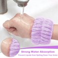 thumbnail image 2 of Pcs Face Washing Wristbands Microfiber Wrist Wash Towel Band Spa Wristbands For Washing Face Absorbent, 2 of 5