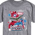 thumbnail image 3 of Marvel Captain America: Brave New World - Sticker Style - Men's Short Sleeve Graphic T-Shirt, 3 of 5