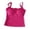 Hot Pink, variant on Women's Lace Undershirt Everyday Casual Camisole with Built in Bra Summer Ribbed Tank Tops Free Size