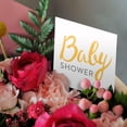 thumbnail image 3 of 3drose, Baby Shower with Yellow Font, 12 Greeting Cards with Envelopes, 3 of 7