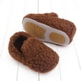 thumbnail image 4 of AOOCHASLIY Black and Friday Kids Shoes Winter Toddler Shoes Baby Cute Fashion Solid Color Cotton Slipper Non-slip Soft Bottom Shoes, 4 of 5