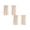 Beige 2PCS, variant on Small Window Curtains ,Kitchen/Bathroom/Kids Bedroom Decor Thermal Insulated Window Short Curtain Room Darkening Window Curtain Tiers