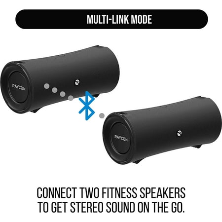 Raycon - Fitness Bluetooth Speaker - Black