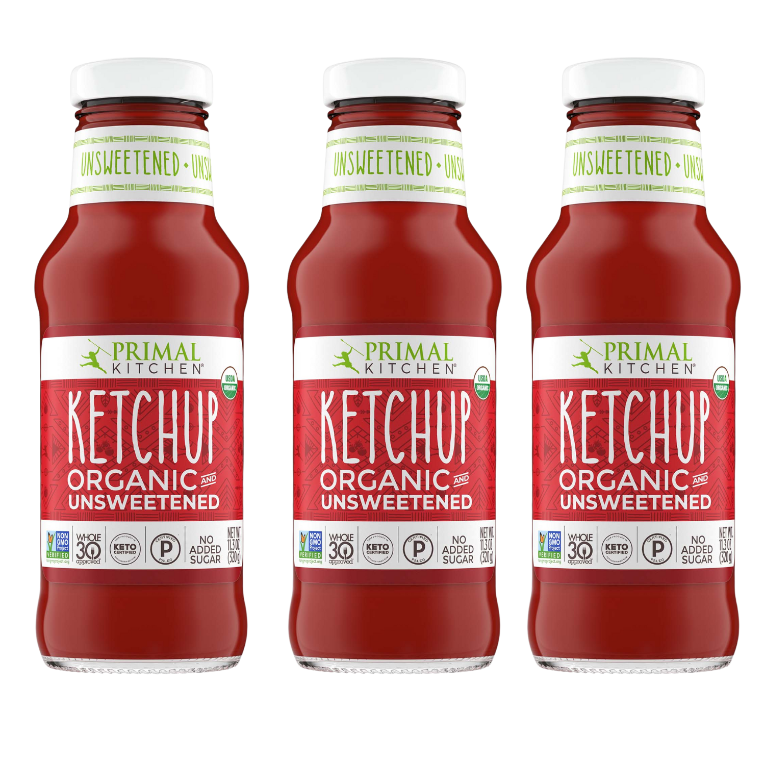 Primal Kitchen Organic Unsweetened Ketchup Whole30 Approved, Paleo