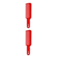 thumbnail image 3 of Minnieouse Peine para el cabello, suministro de modelado, herramientas de barbería, recortadora de peluquero antiestática para el hogar, hombres, mujeres, Rojo 2piezas Minnieouse CBP341382, 3 of 6