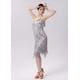thumbnail image 1 of Vestido de baile latino para adultos, con lentejuelas y borlas, para primavera, para baile, fiesta, actuación en el escenario, vestido de competición, 1 of 2