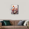 thumbnail image 6 of HFDF Vintage Flower Wall Art Spring Wall Decor Wildflower Picture Prints Canvas for Bathroom , Rustic Orange White Daisy Poster Abstract Watercolor Floral Painting Artwork Decoration 8x10inch Framed, 6 of 6