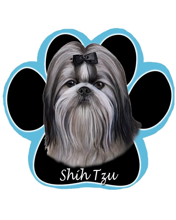 Black and White Shih Tzu Dog Paw Mouse Pad - Walmart.com