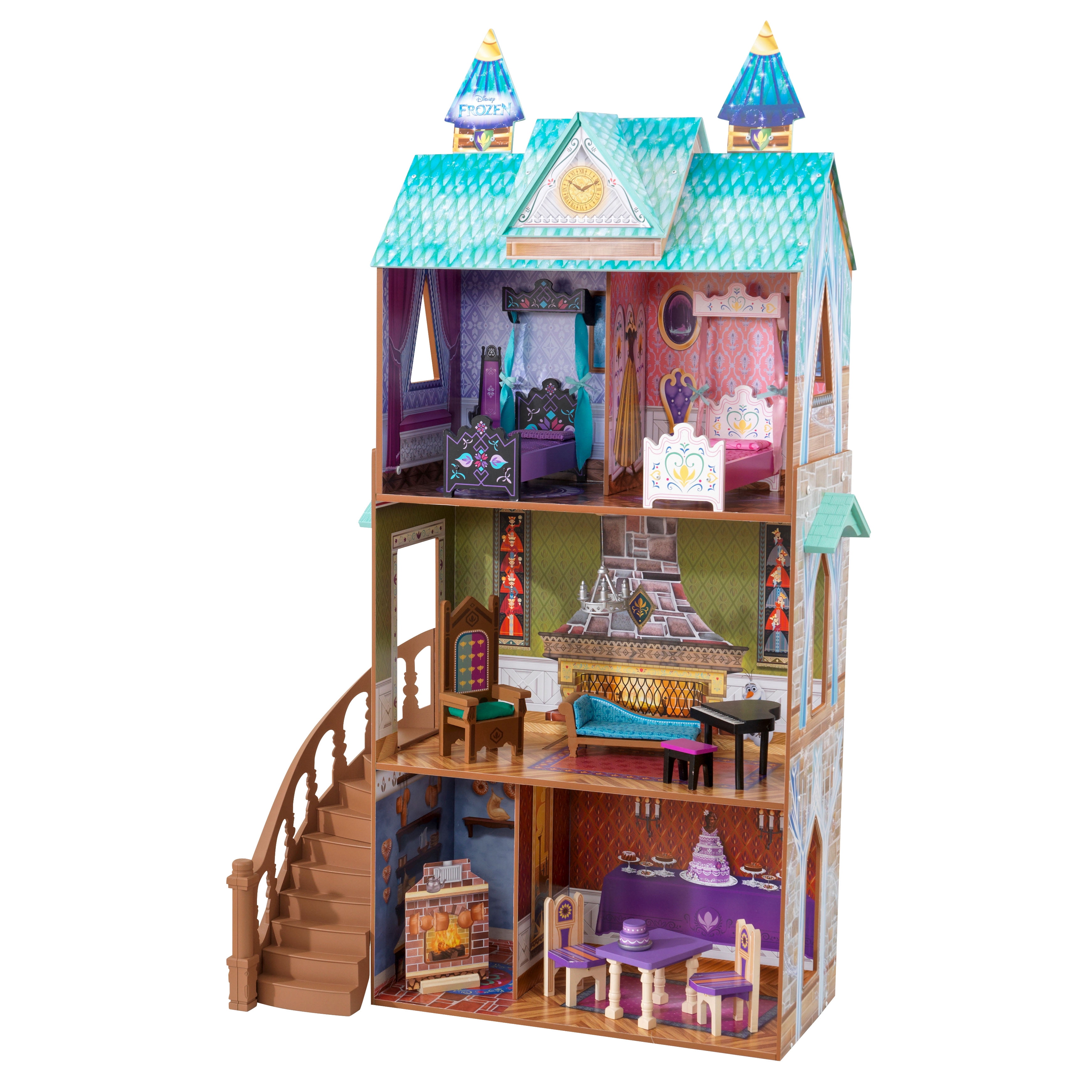 frozen doll house set