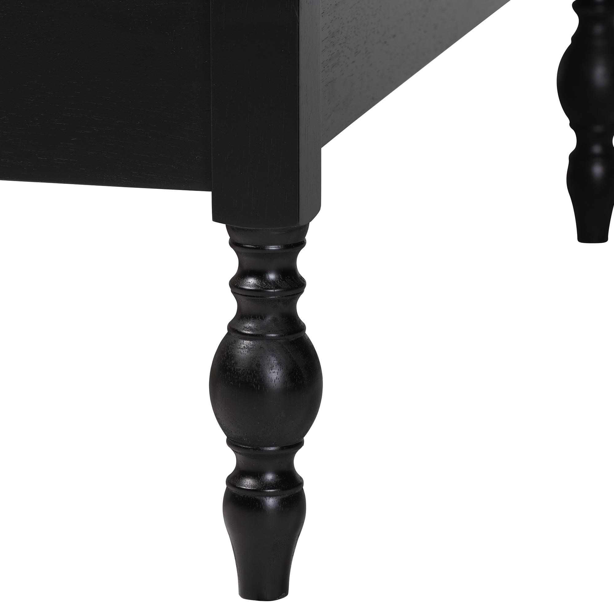 Baxton Studio Callison Farmhouse Daybed, Twin, Black
