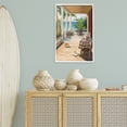 thumbnail image 3 of Stupell Industries Coastal Cape Cabin Coastal Painting White Framed Art Print Wall Art, 20 x 30, 3 of 10