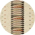 thumbnail image 1 of Ahgly Company Machine Washable Indoor Round Transitional Vanilla Gold Area Rugs, 3' Round, 1 of 7