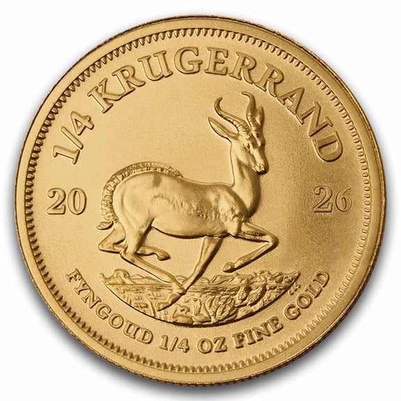 2026 South Africa 1/4 oz Gold Krugerrand BU