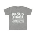 thumbnail image 1 of Proud dad Afghan hound Dog Dad Owner Father's Day Unisex T-shirt S-3XL, 1 of 2