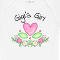 thumbnail image 4 of Inktastic Gigi's Girl Heart Flowers Girls Baby Bodysuit, 4 of 5