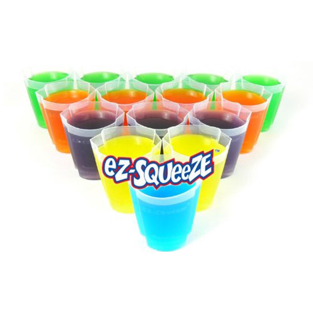 100 EZSqueeze Jello Shot Cups NEW! No More MESS!