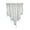 White, variant on Without Drilling Lace Sheer Curtain Blackouts Fabric Assembled Rod Pocket Designs Home Interior Decoration