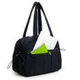 thumbnail image 2 of Soft Large Gym Bag for Women, Duffle Bag for Travel with Wet Pocket, Lightweight Carry on Weekender Duffel, Water Resistant Shoulder Bag Duffle Bag with Detachable Strap, 2 of 7