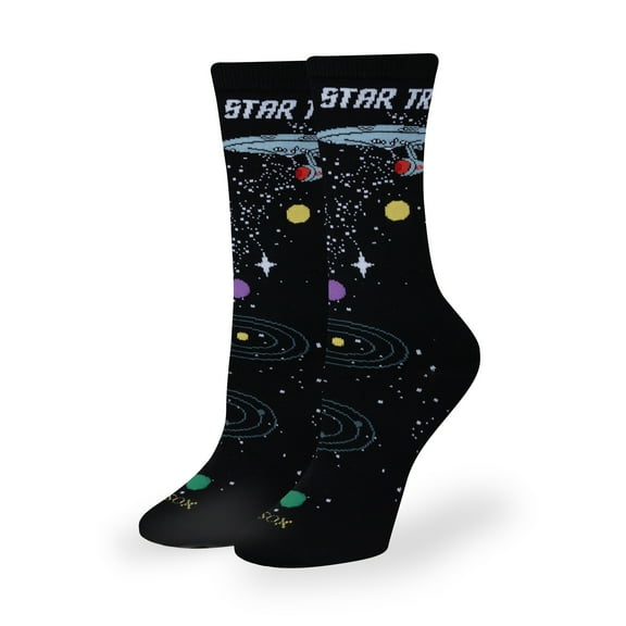Star Trek Space Travel Women's Crew Socks