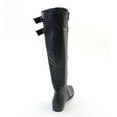 thumbnail image 3 of Double Buckles Knee High Low Heel Riding Women's Vegan Boots - 5.5, 3 of 5