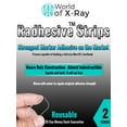 thumbnail image 3 of Radhesive X-Ray Marker Adhesive, 2 Strips, Gray, 3 of 3