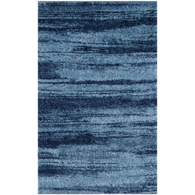 Safavieh Retro Collection RET2693-6065 Modern Abstract Light Blue and Blue Area Rug (8' x 10')
