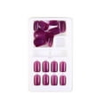 thumbnail image 1 of Graflsoa 24-Piece Reusable Nail Art Kit - Durable ABS Nail Tips with Gel Pads, Wood Stick, Nail File & Wipe for DIY or Professional Use (Model F648-15), 1 of 6