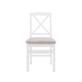 thumbnail image 2 of Linon Triena X Back Dining Chair Wht 2Pk, 2 of 10