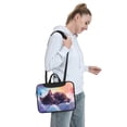 thumbnail image 4 of Lsque Colorful Cloud Sleeping Cat Pattern Laptop Bag – Portable & Slim Single-Shoulder Computer Case with Adjustable Strap, Protective, Lightweight for 13”/14”/15.6” Laptops, 4 of 6