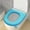 Blue 【1 toilet seat cover】, variant on Foam Toilet Seat Cushion, Waterproof Washable Ring, Soft Memory Material, Non-Slip Support, Modern Bathroom Decor, Household Use, Daily Hygiene, Comfortable Seating Solution TOPLIU