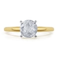 thumbnail image 4 of 1 1/4 Carat T.W. Round Diamond 14kt Yellow Gold Solitaire Engagement Ring, I-J/I3, 4 of 4