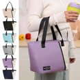 thumbnail image 2 of TUWABEII Lunch Bag for Women Men, Insulated Lunch Box Adult, Lunch Tote Bags, Reusable Cooler Lunch Box Food Container, Insulated Lunch Bag with High Capacity for Work Travel Picnic Office Outdoor, 2 of 2