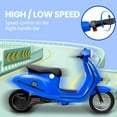 thumbnail image 5 of Accreate 24V Kids Motorcycle for Big Kids, 14MPH Max Speed, 350W Motor, High-Torque for 8-12 Y, Blue, 5 of 7