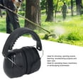 thumbnail image 4 of Hearing  Ear Muffs, Compact Insulation Ergonomic Headband Sound Proof Earmuffs ABS Housing  For Sleeping Learning, 4 of 8