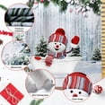 thumbnail image 2 of Christmas Shower Curtain, Funny Kids Shower Curtain Set, Shower Curtains for Bathroom, White Shower Curtain Sets, Bathroom Curtains Shower Set for Christmas Bathroom Decor 72"X72", 2 of 15