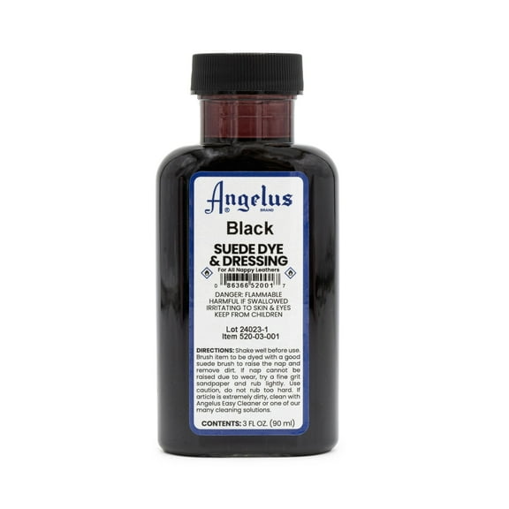 Angelus® Suede Dye, 3 oz. Black