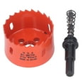 thumbnail image 2 of Hole Drill Bit,Hole Saw Bi Metal Hole Saw Cutter Bi Metal Hole Saw Streamlined Design, 2 of 14