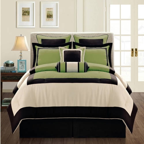 Fashion Street Gramercy 8-Piece Bedding Comforter Set ...