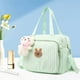 thumbnail image 3 of Bolso bandolera de nailon | Bolso de mano portátil para viajes, trabajo, vacaciones | Bolso de hombro multifuncional de gran capacidad Satchel Tote | Correa ajustable | 24x20x14cm | 1 Paquete, 3 of 4