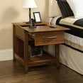 thumbnail image 4 of Sauder Carson Forge Table d'Extrémité en Bois Smartcenter en Cerise Washington, 4 of 10