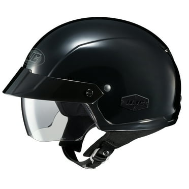 Black IS-Cruiser Half Helmet