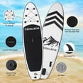 thumbnail image 3 of OZVMZQ 10' Inflatable Stand up Paddle Board, with Premium Accessories, Durable PVC Material, Non-slip EVA Deck, Yoga Fishing, for Kid & Adult, 3 of 10