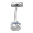 thumbnail image 4 of Minkissy 1Set Commercial Use Glass Clamp for Stair Railing 4.1x3.1in Silver Stainless Steel, 4 of 8