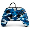 Used PowerA Wired Controller for Xbox One - Marine Cloud Camo Blue 1508486-01 (Used)