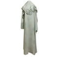 thumbnail image 4 of Women Muslim Dress Ramadan Clothes For Women Muslim Robe Malay Indonesia With Hijab Dress 0 Green XL, 4 of 9