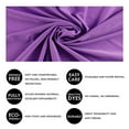thumbnail image 5 of Nylon Spandex Fabric Lycra 4-Way Soft Stretch 60" Wide by the Yard for Sportswear Yoga Wear Cloth Gray, 5 of 6