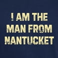 thumbnail image 3 of CafePress - I Am The Man From Nantucket Dark T Shirt - Men's Classic Graphic Cotton T-Shirt, 3 of 4