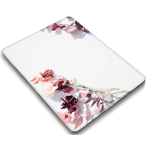 KSK KAISHEK Hard Shell Cover for Newest MacBook Pro 13 inchs 2022 - 2016 A1706 A1708 A1989 A2159 A2251 A2289 A2338 M1 + Black Keyboard Cover, Flower 1362