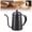Black, variant on Kettle with Long Gooseneck Spout, Stainless Steel Pour Over Coffee Kettle with Lid, 650ML Coffee Teapot Coffee Pot for Home or Office Use